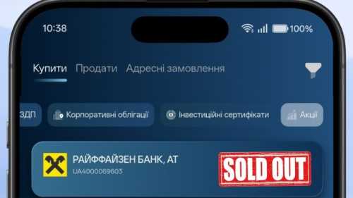 ICU продав усі акції Райффайзен банку через значний попит, шукає інші способи для розвитку свого застосунку.