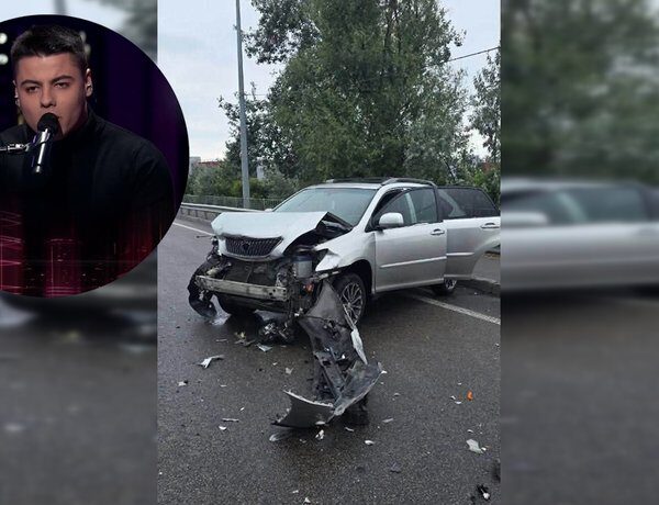 Шумей потрапив в аварію — артист на Лексусі зіткнувся з відбійником