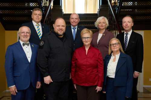 Спікери парламентів країн NB8 засудили невибіркові ракетні та дронні атаки Російської Федерації на українські міста.