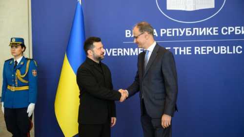 Зеленський і глава сербського уряду обговорили спільні економічні та логістичні ініціативи
