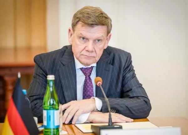 Глава МЗС Німеччини Вадефуль прибув до Києва напередодні Дня Незалежності.