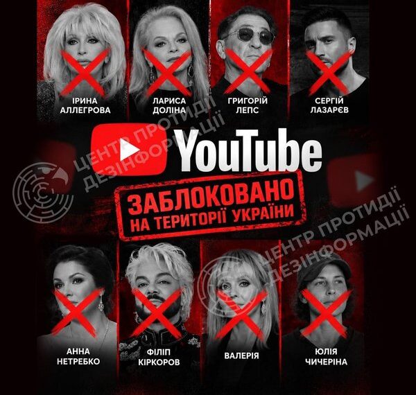 РНБО вніс російських блогерів до санкційного списку